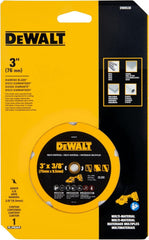 DEWALT Cut Off Wheel, 3", with Fine Finish, Ultra Sharp Carbide (DW8530)